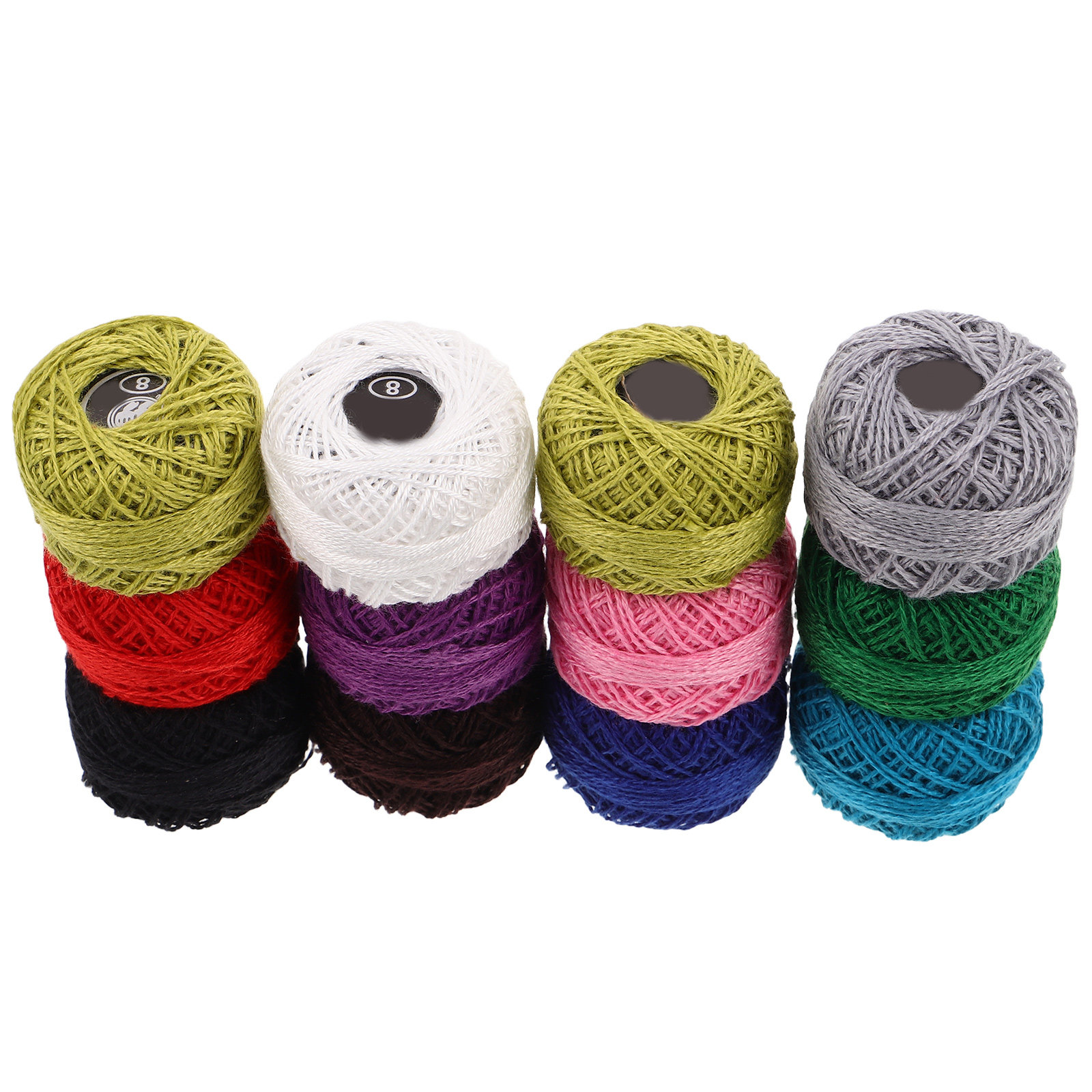 12 buah set benang bordir katu - Embroidery Craft ulasan dan harga