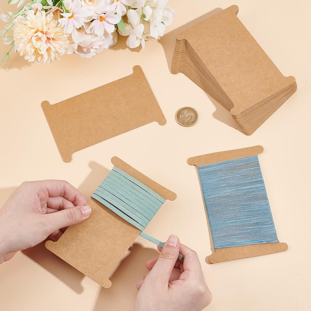 50 Buah Pengatur Penyimpanan P - Organza Ribbon Spool ulasan dan harga