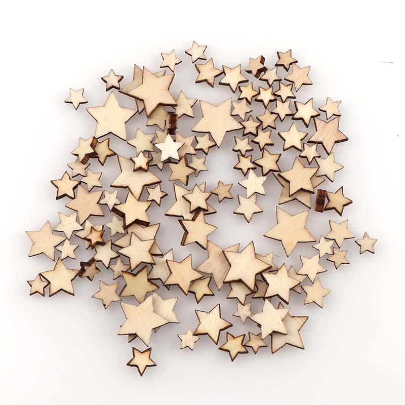 100 Buah DIY Ukuran Pentagram  - Embellishments For Scrapbooking ulasan dan harga